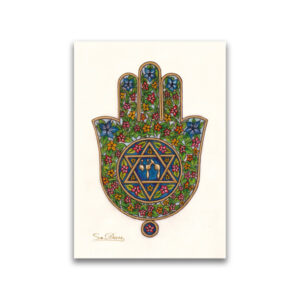 10 Magnets Hamsa star of david and Chai MPH00121
