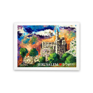 10 Magnets I Love Jerusalem Magnet MPE00155