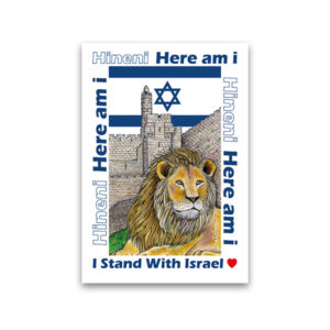 10 Magnets Hineni Lion Of Zion MPE00167