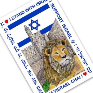 Support Israel - דגל ישראל